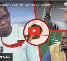 Amnistie Karim &amp; Khalifa: Mansour Diop détruit Macky Sall "Na Xamni Menoul Am 3e mandat