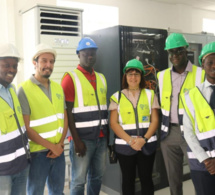 Ambassadrice du Royaume-Uni : Madame Juliette John, en visite au parc eolien Taiba Ndiaye