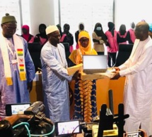 Après son sacre au récital du Coran à Dubaï: La championne mondiale Sokhna Ndaté Cissé récompensée par Cheikh Oumar Anne