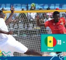 CAN Beach Soccer: Les Lions étrillent l'Ouganda sans forcer leur talent (10-1)