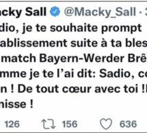 Forfait pour le Mondial : Macky Sall souhaite prompt rétablissement à Sadio Mané