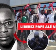 Urgent : Direct ca chauffe Manifestation pour la libération de Pape Alé Niang