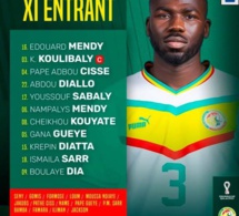 Sénégal vs Pays Bas: Le onze des Lions, Kouyaté titulaire!