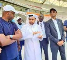 Qatar Baba Tandian dans la délégation du ministre Yankhoba Diattra taquine le Pays-Bas avant le match contre le Sénégal.