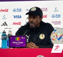 Aliou Cissé fait une annonce en conférence de presse: « Il sera titulaire face au Qatar »