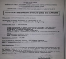 La TSE de Cheikh Amar gagne la confiance de l' ARMP sur un marché de 400 véhicules de 3 milliards huit  cent millions FCFA