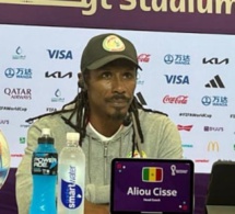 Aliou Cissé, coach de l'équipe nationale: ' Ce n'est pas le moment de parler de mon avenir...'