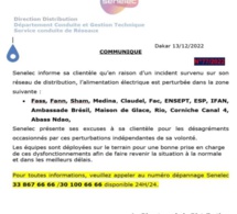 Réseau électrique : La Senelec informe sur des perturbations en vue dans certaines localités