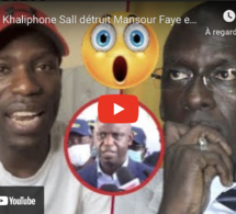 Urgent : Khaliphone Sall détruit Mansour Faye et Vilipende Diouf Sarr « Liniou def .... »