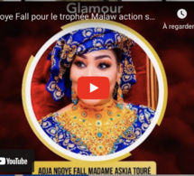 Adja Ngoye Fall pour le trophée Malaw action sociale développement femme modèle gala chic glamour