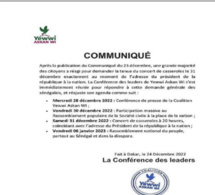 « Discours à la nation » : Yewwi Askan Wi annonce un concert de casseroles et décline un plan d’actions