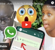 Allahou akbar : Audio fuité de Gabrielle kane après les Audios de Adji sarr " Me El Hadji Diouf..."