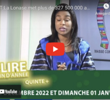 URGENT:La Lonase met plus de 327 500 000 au tirelire special fin d'années quinte au 1er janvier