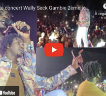 Intégralité concert Wally Seck Gambie 2ème jour « live bou bess safsap…