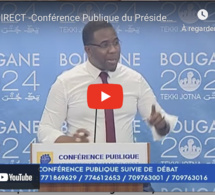 EN DIRECT -Conférence Publique du Président Bougane Gueye