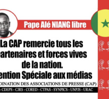 Justice : Pape Alé Niang est libre