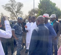 Mbacké: Les leaders de la coalition Yewwi Askan Wi bloqués à l’entrée de la ville (photos)