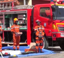 Thiès: La première école des Sapeurs pompiers du Sénégal, inaugurée