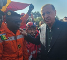 Turquie: Le Président Erdogan félicite les sapeurs-pompiers et remercie le Sénégal (Photos)