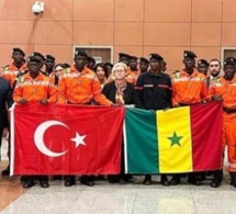 Turquie : Retour de mission des 30 pompiers sénégalais