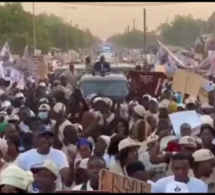 Sédhiou : Macky Sall accueilli par une foule immense