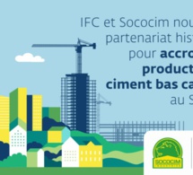 Production de ciment bas carbone au Sénégal : L’Ifc et Sococim Industries nouent un partenariat de 242 millions d’euros