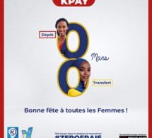 La journée internationale du 8 Mars: KPAY souhaite une bonne fête à toutes les femmes.