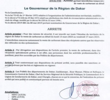 Dakar sous tension : le gouverneur, en sapeur-pompier, interdit temporairement la vente de carburant au détail