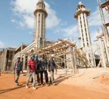 Reportage-La grande mosquée Massalikoul Djinane de Dakar sort de terre