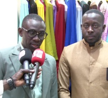 URGENT: La surprise Pape Diouf débarque à l'inauguration du showroom de Bamba Partener Couture