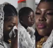 Fatou Mbacké craque et fond en larmes devant sa fille“Miss Monde”lors de son mariage “Dawna Yaram..”