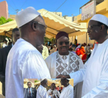 En condoléances chez la famille de Palla Samb : Poignée de mains et échanges entre Amadou Bâ et Khalifa Sall