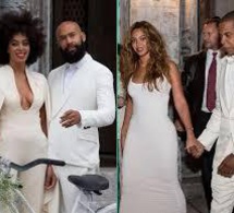 Beyoncé au mariage de sa sœur Solange