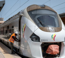 Le TER bloqué à la gare de Yeumbeul