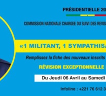 Présidentielle de février 2024 / Slogan du candidat Karim Wade : « 1 militant, 1 sympathisant = 10 inscrits ! »