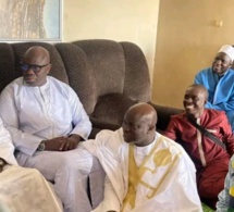 Condoléances à Touba : Malick Gackou, Ahmed Aïdara et Madické Niang chez Cheikh Abdou Bara Dolly