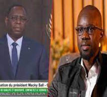 Macky Sall à Ousmane Sonko "je reste ouvert au Dialogue et à la concertation..."