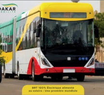 Défilé du 4 avril : Présentation du premier bus du BRT 100% électrique de Dakar