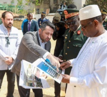 Macky Sall en visite à la Polyclinique de l’hôpital Principal