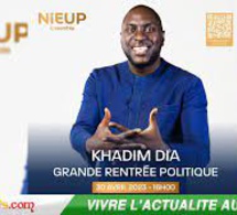 DIRECT:Sicap Rue 10 la grande rentrée politique du jeune Khadim Dia avec le mouvement Nieup Ensemble