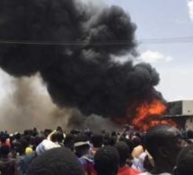 Pikine Rue 10: Une boutique de bonbonnes de gaz réduite en cendres