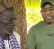 Bougane Gueye président de Gueum Sa Boop en visite de proximité dans les villages de la commune de Toubatoul