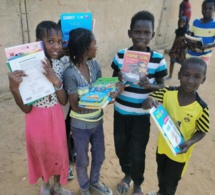 Les 26 000 livres offerts par l'association Culture Arts Santé et Environnement sont en cours de distribution à Dakar grâce au mécénat de compétence de la Compagnie Sucrière Sénégalaise