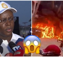 🛑Direct- la maison du ministre Matar Ba @ttaquée des véhicules incendiés par les militants de Sonko