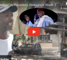 Urgent: Maison du Président Abdoulaye Wade 2 véhicules !nc€nd!és a coté...