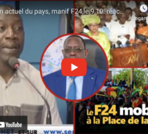 Situation actuel du pays, manif F24,le 9,10: réaction surprenant d'Abdoulaye Mbow "naniou lene bayi"