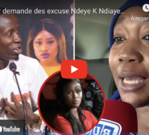 "Adji Sarr demande des excuse Ndeye K Ndiaye "son frere crashe ses vérités“ day fene limou wax amoul