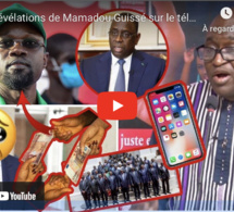 Graves révélations de Mamadou Guissé sur le téléphone de Sonko“ Aye Ministre ñoko done envoyer xaliss