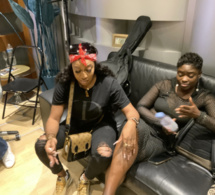 PARIS: Arrivéé de Mia Guissé et Dieyna B dans les studios H24 pour mixer l’album EFOR folle ambiance