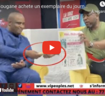 Urgent: Bougane achete un exemplaire du journal Walf à 1million pour soutenir le fils de Sidy Lamine